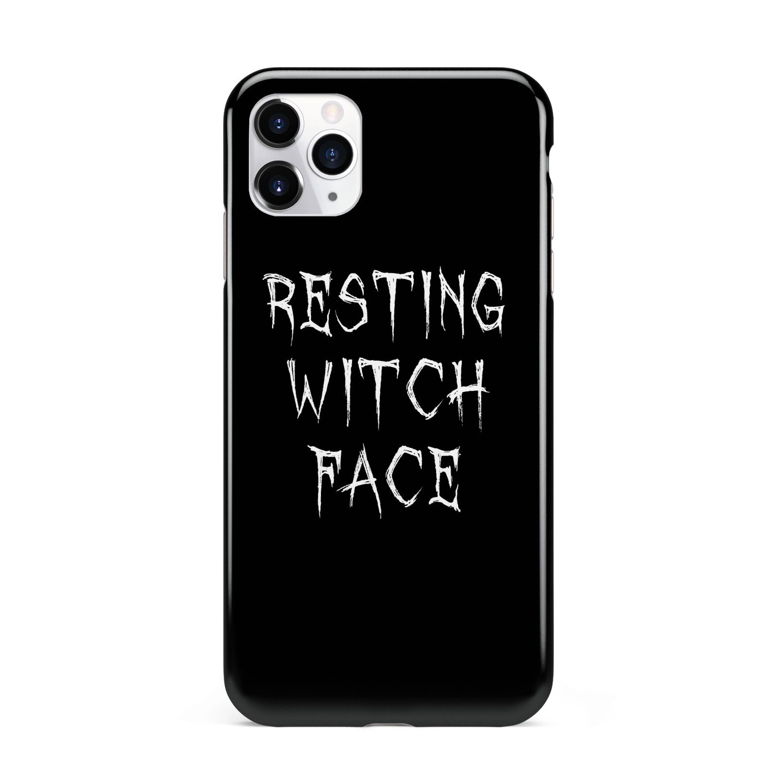 Resting Witch Face iPhone 11 Pro Max 3D Tough Case
