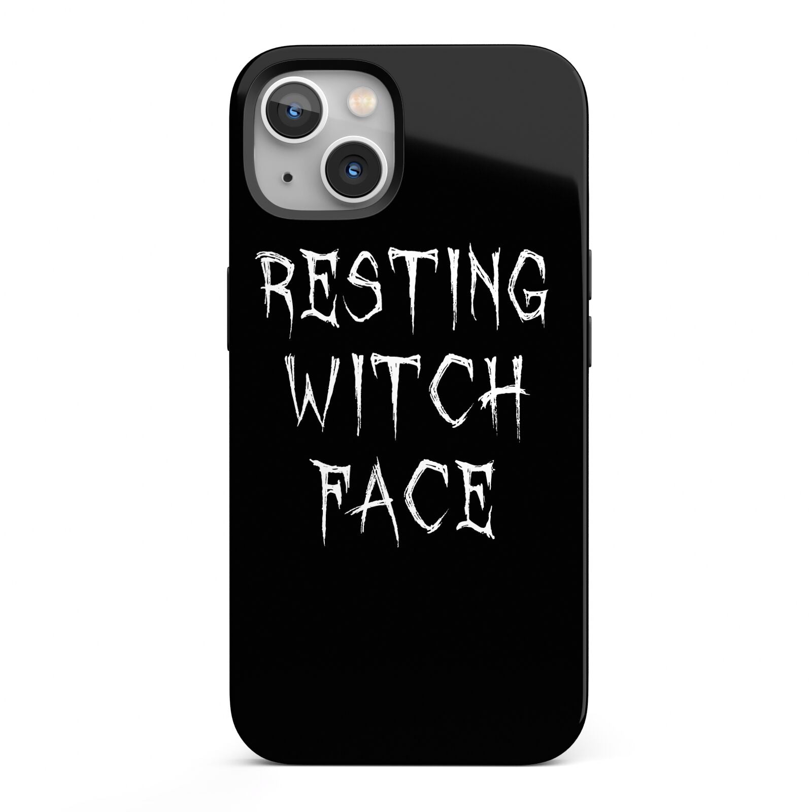 Resting Witch Face iPhone 13 Full Wrap 3D Tough Case