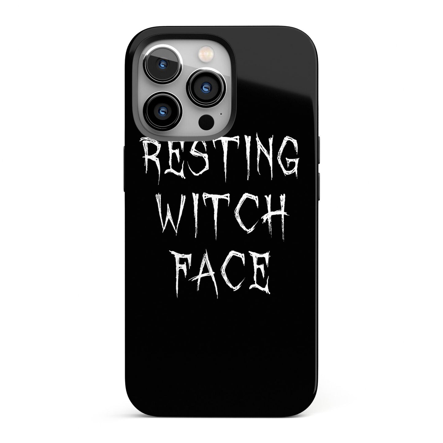 Resting Witch Face iPhone 13 Pro Full Wrap 3D Tough Case