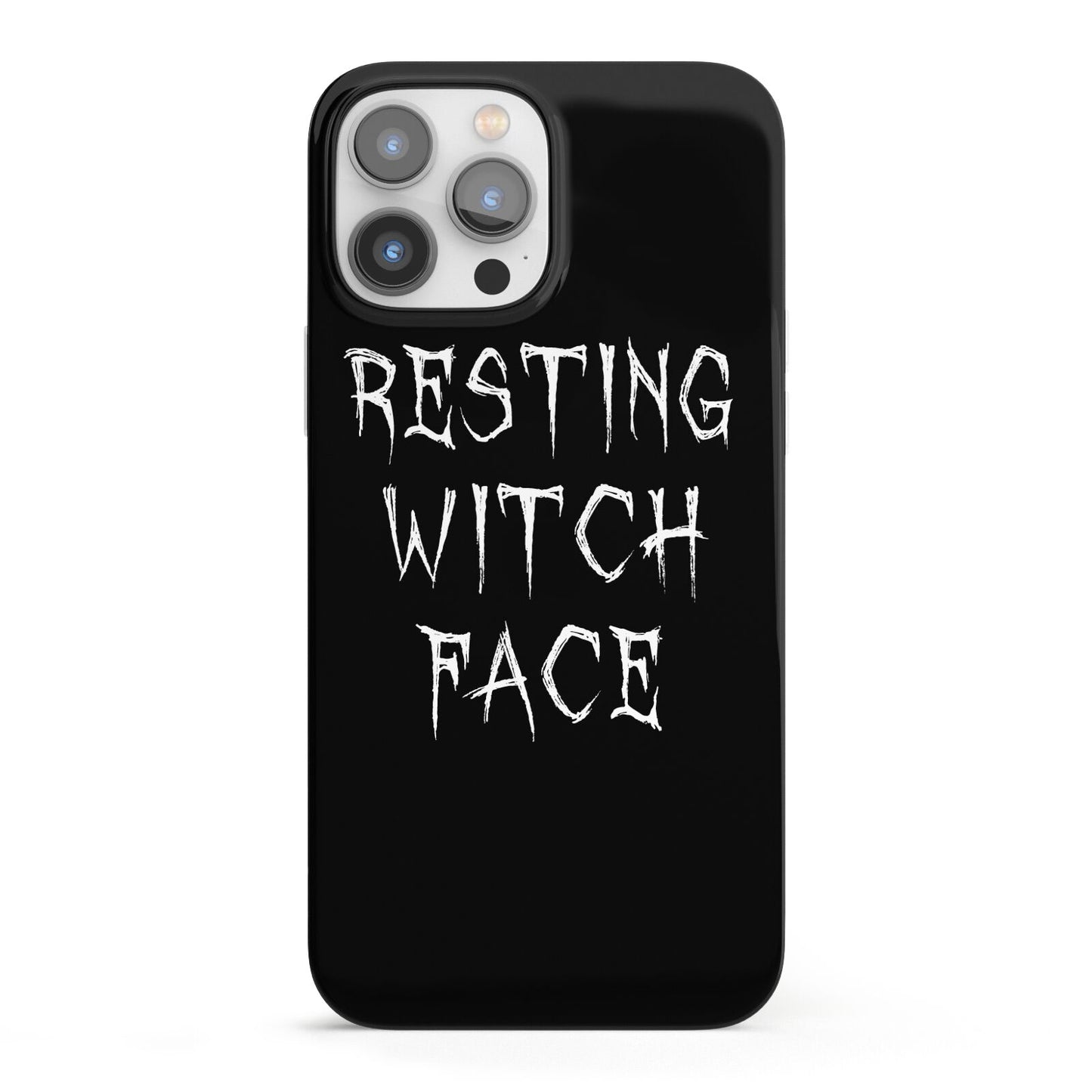 Resting Witch Face iPhone 13 Pro Max Full Wrap 3D Snap Case