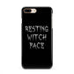 Resting Witch Face iPhone 8 Plus 3D Snap Case on Gold Phone