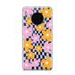 Retro Check Floral Huawei Mate 30