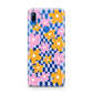 Retro Check Floral Huawei P Smart Z
