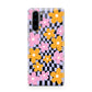 Retro Check Floral Huawei P30 Pro Phone Case