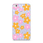 Retro Check Floral Huawei P8 Lite Case