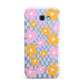 Retro Check Floral Samsung Galaxy A7 2017 Case