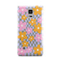 Retro Check Floral Samsung Galaxy Note 4 Case