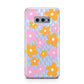 Retro Check Floral Samsung Galaxy S10E Case