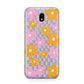 Retro Check Floral Samsung J5 2017 Case