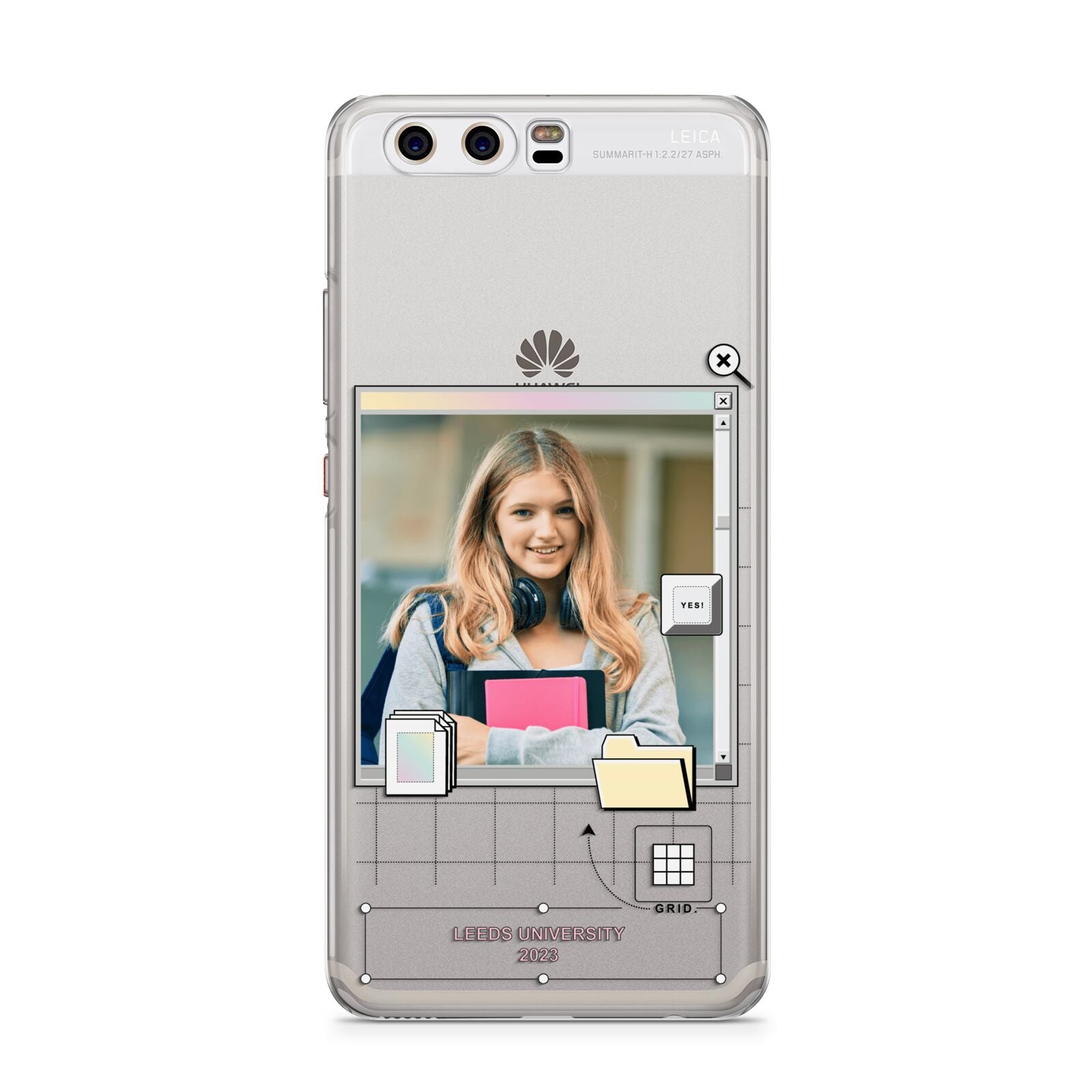 Retro Computer Photo Huawei Case – Dyefor