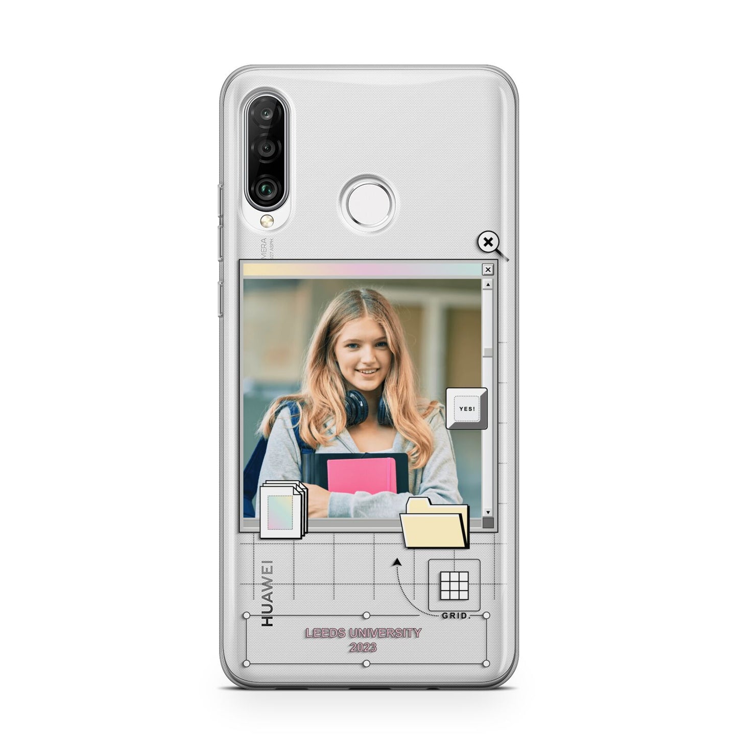 Retro Computer Photo Huawei P30 Lite Phone Case