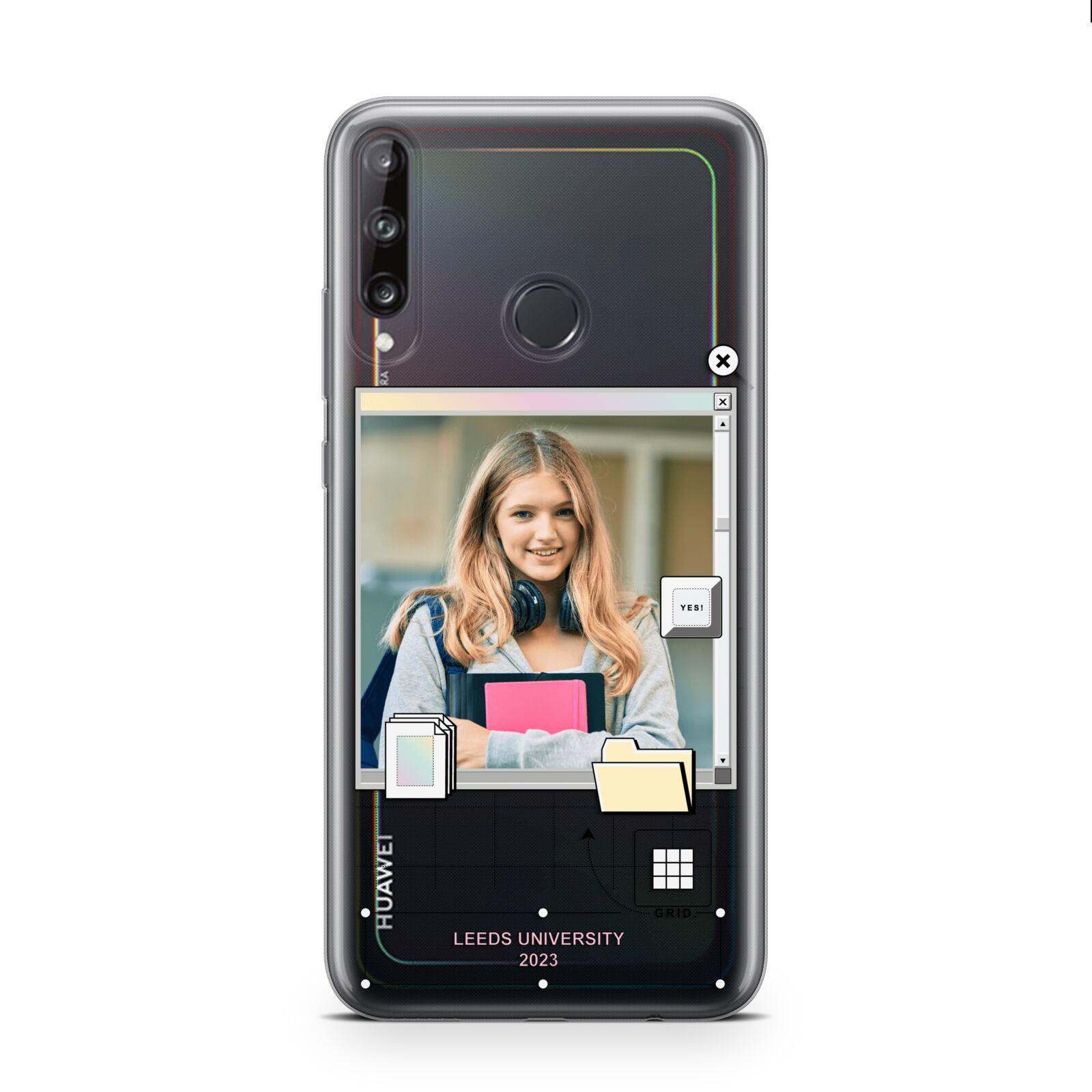 Retro Computer Photo Huawei P40 Lite E Phone Case