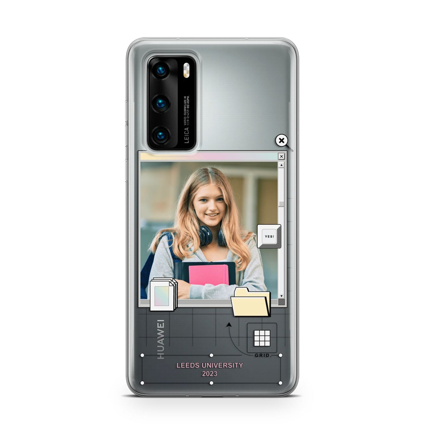 Retro Computer Photo Huawei P40 Phone Case