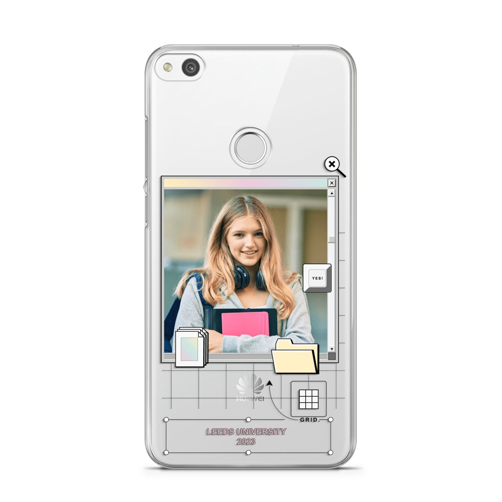 Retro Computer Photo Huawei P8 Lite Case