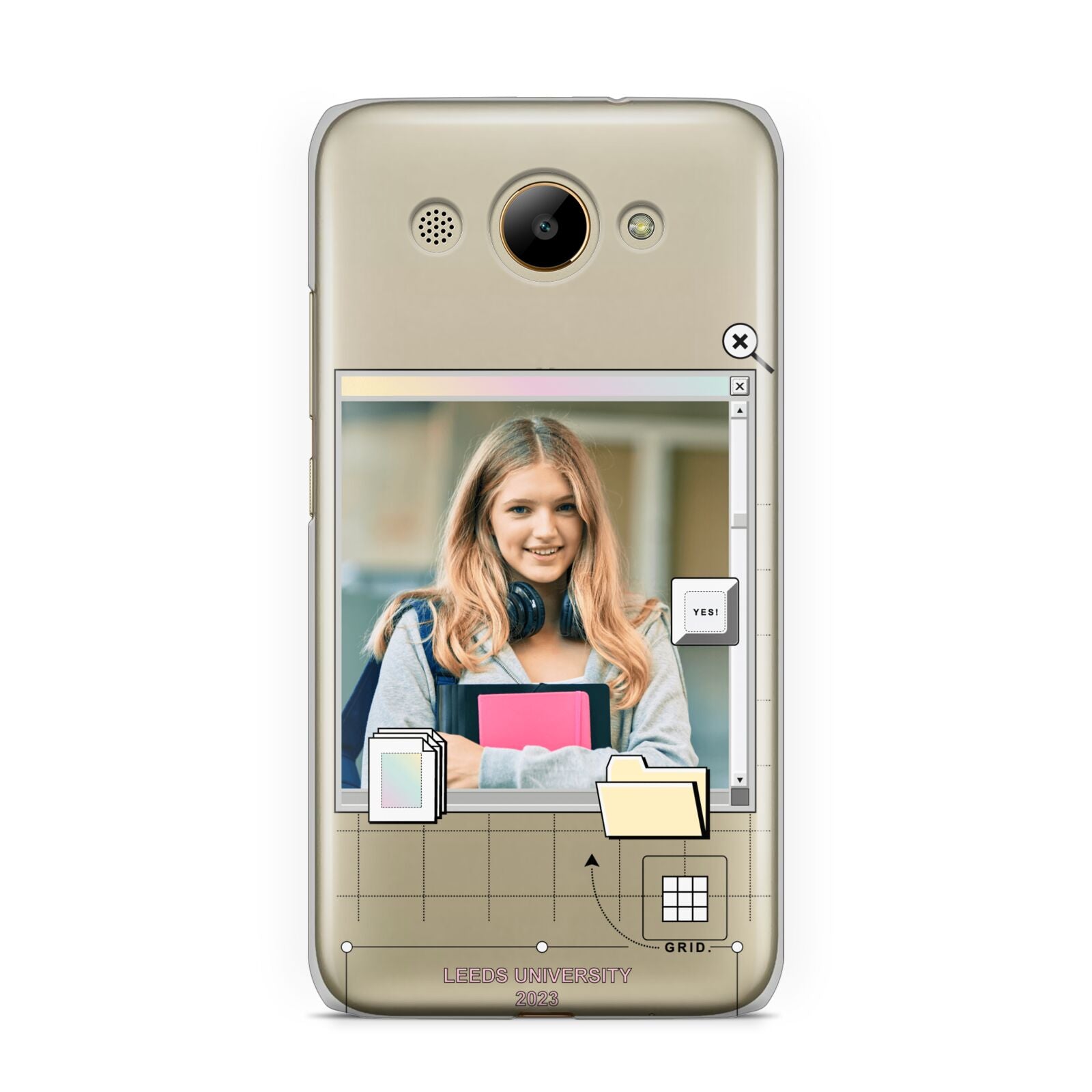 Retro Computer Photo Huawei Y3 2017