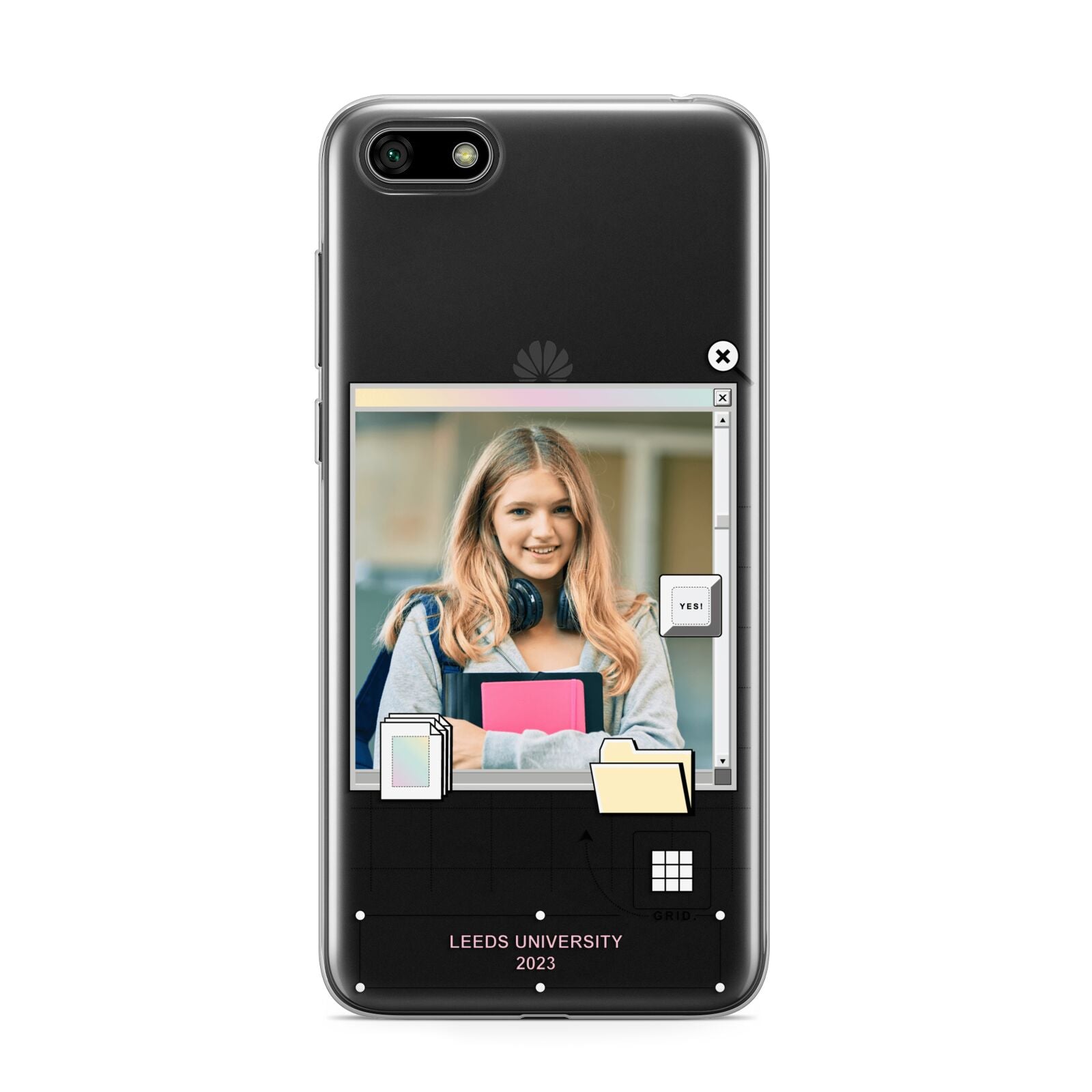 Retro Computer Photo Huawei Y5 Prime 2018 Phone Case