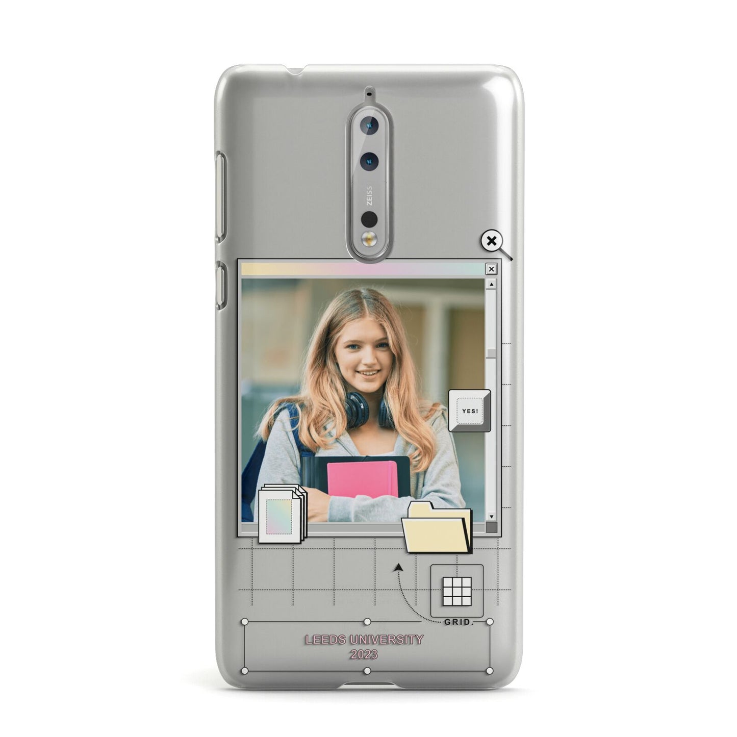 Retro Computer Photo Nokia Case – Dyefor - Main Image