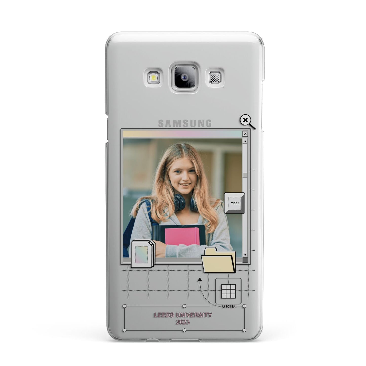 Retro Computer Photo Samsung Galaxy A7 2015 Case