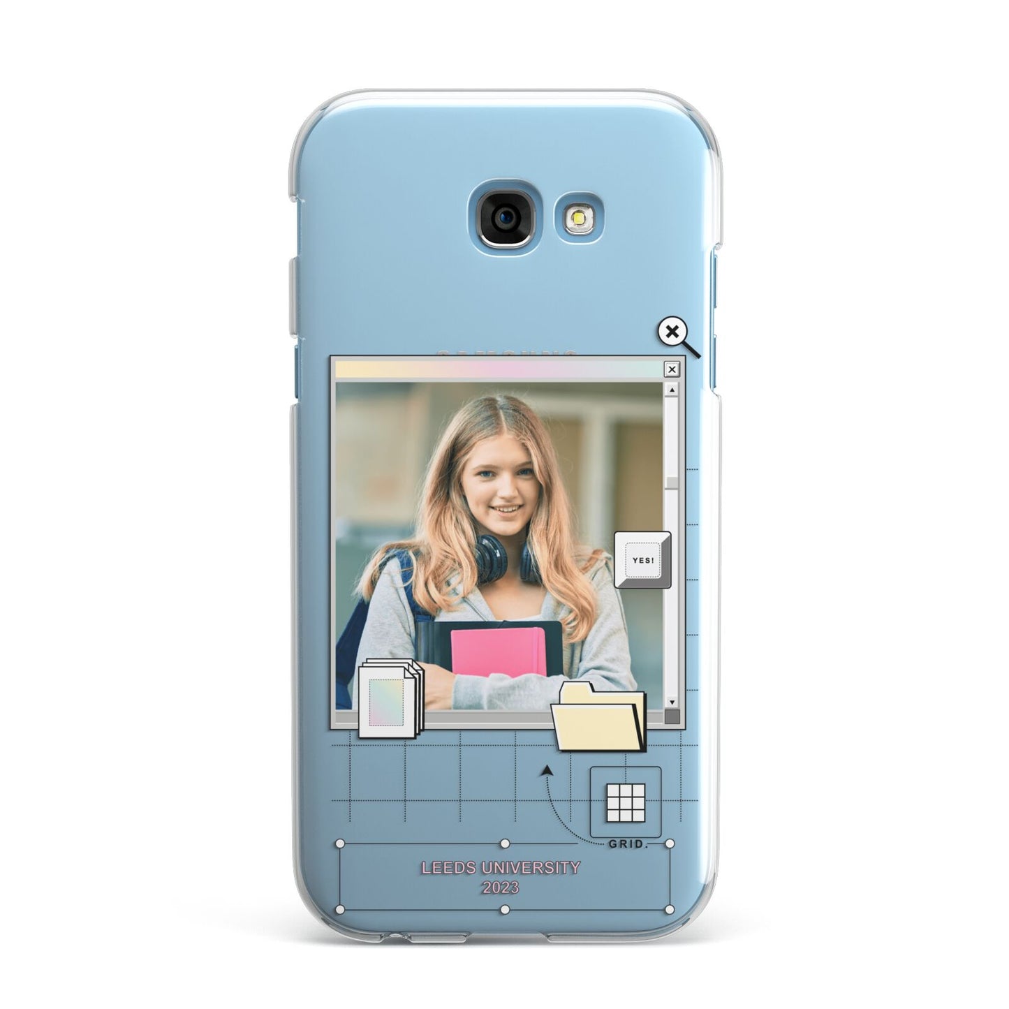 Retro Computer Photo Samsung Galaxy A7 2017 Case