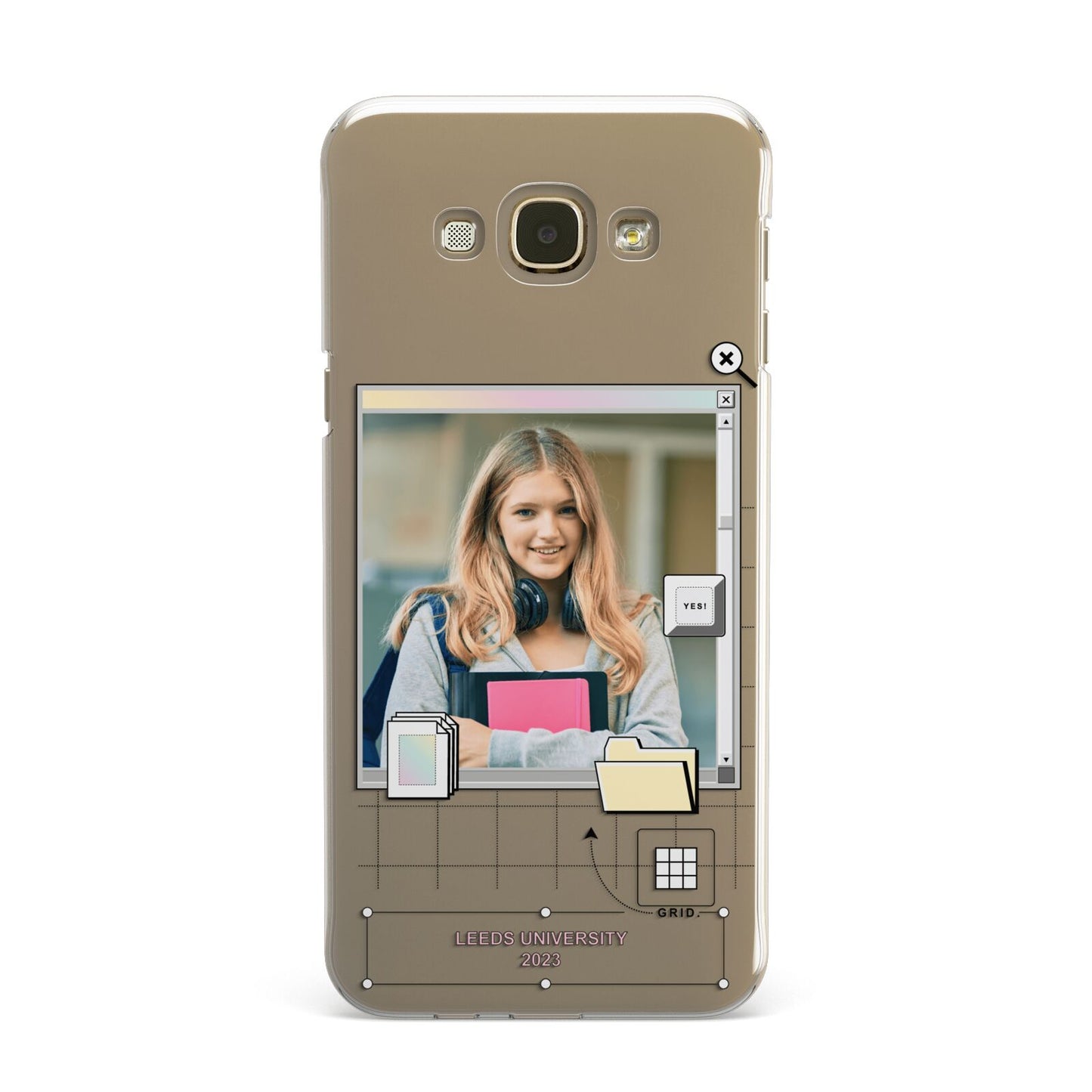 Retro Computer Photo Samsung Galaxy A8 Case
