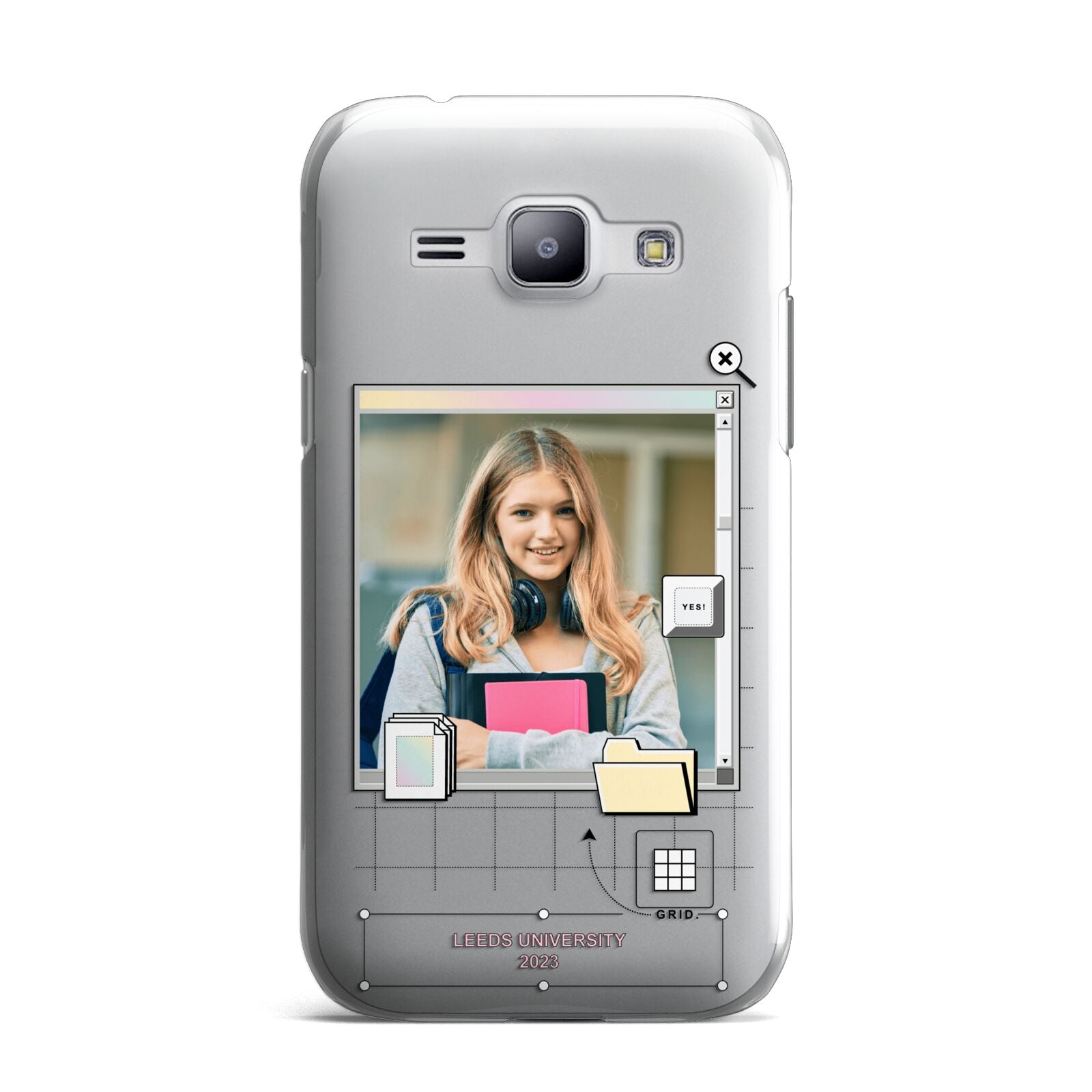 Retro Computer Photo Samsung Galaxy J1 2015 Case