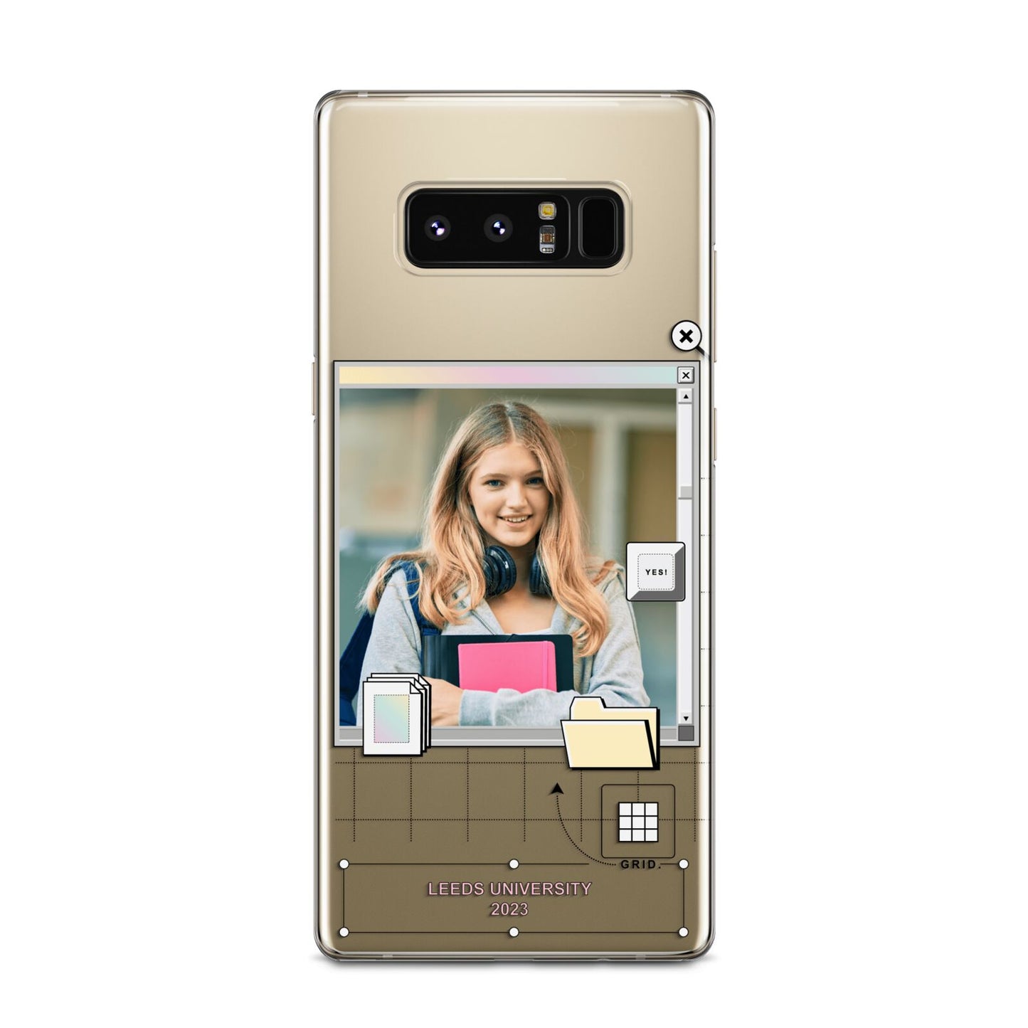 Retro Computer Photo Samsung Galaxy Note 8 Case