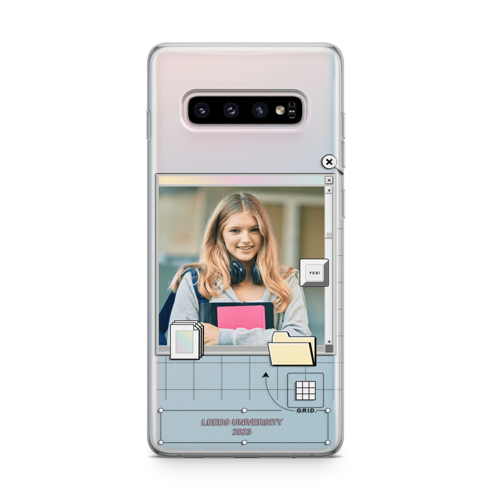 Retro Computer Photo Samsung Galaxy S10 Plus Case