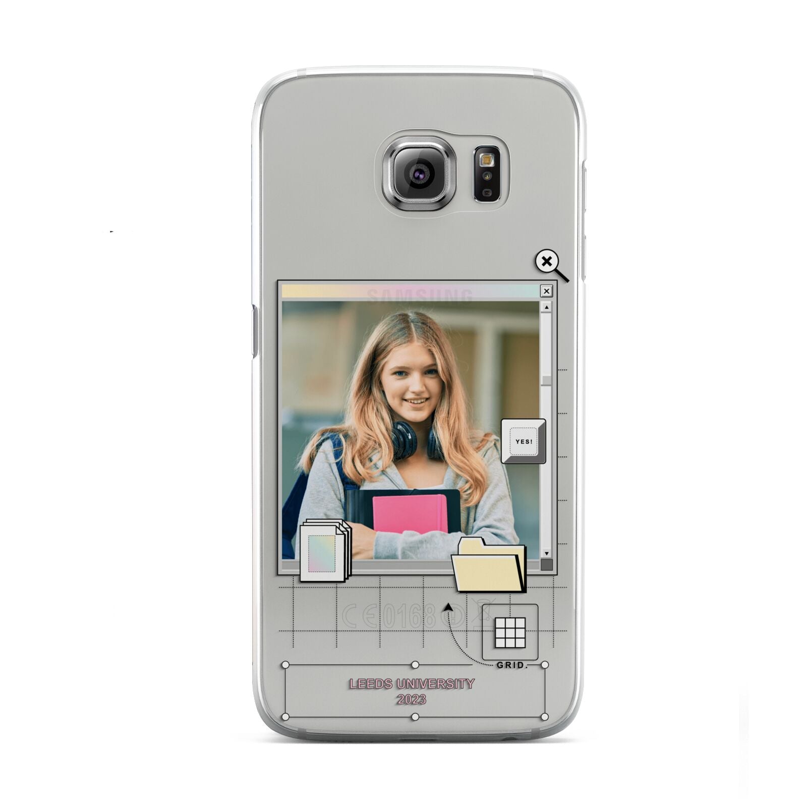 Retro Computer Photo Samsung Galaxy S6 Case