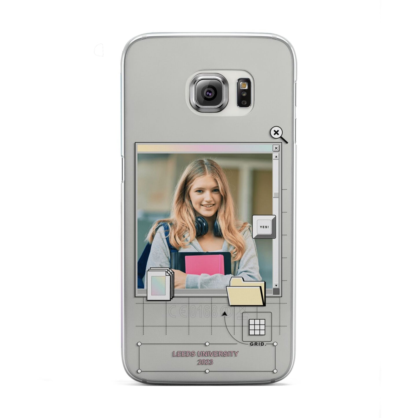 Retro Computer Photo Samsung Galaxy S6 Edge Case