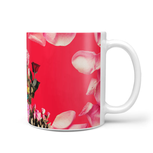 Retro Floral Valentine 10oz Mug