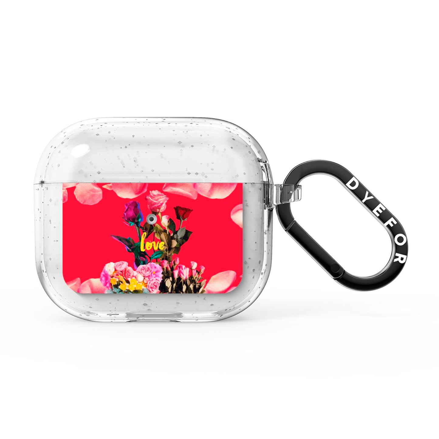 Retro Floral Valentine AirPods Glitter Case 3rd Gen
