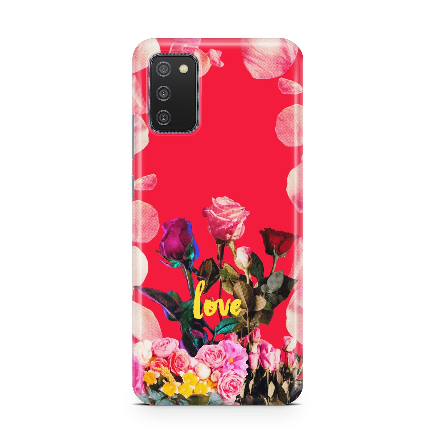 Retro Floral Valentine Samsung A02s Case