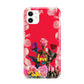 Retro Floral Valentine iPhone 11 3D Tough Case