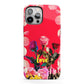 Retro Floral Valentine iPhone 13 Pro Max Full Wrap 3D Tough Case
