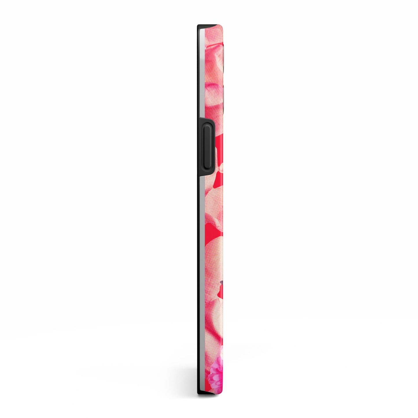 Retro Floral Valentine iPhone 13 Pro Max Side Image 3D Tough Case