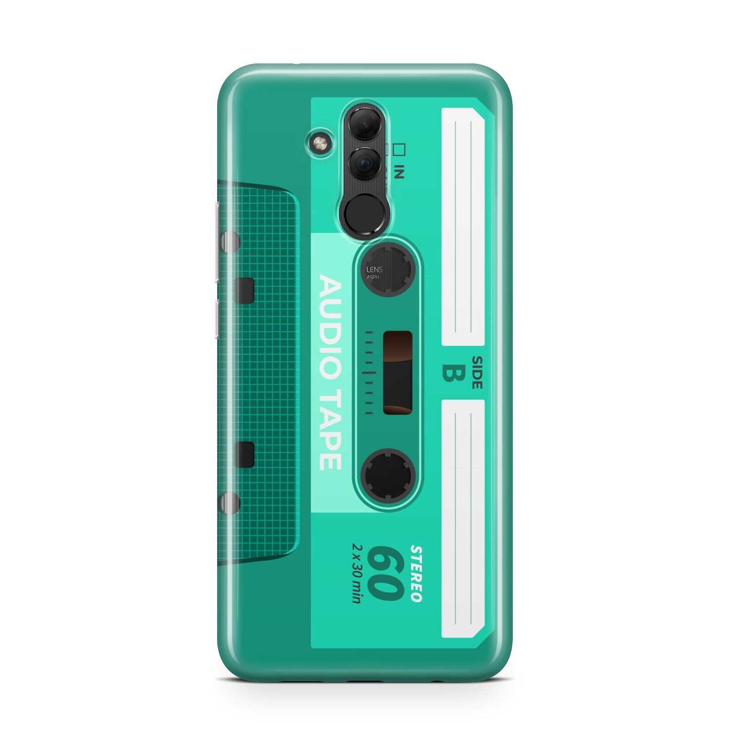 Retro Green Tape Huawei Mate 20 Lite
