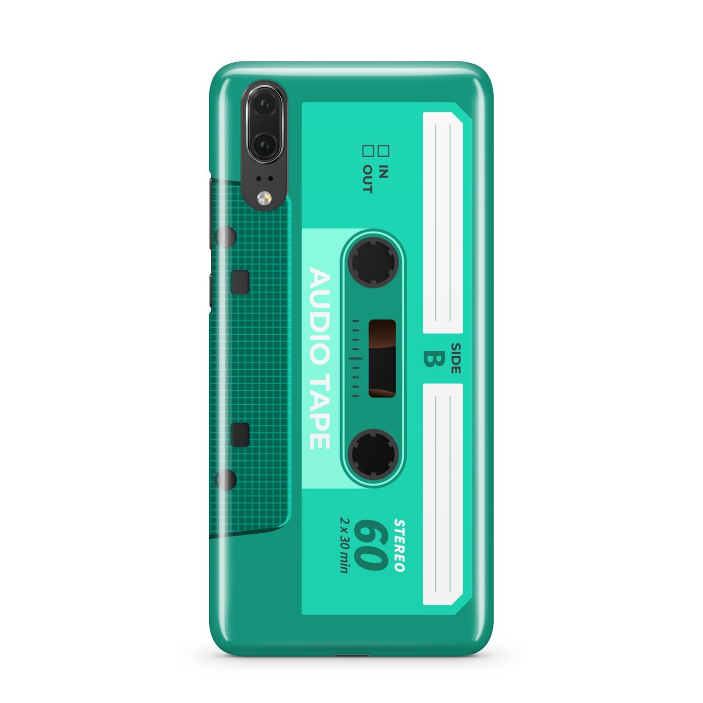 Retro Green Tape Huawei P20 Phone Case