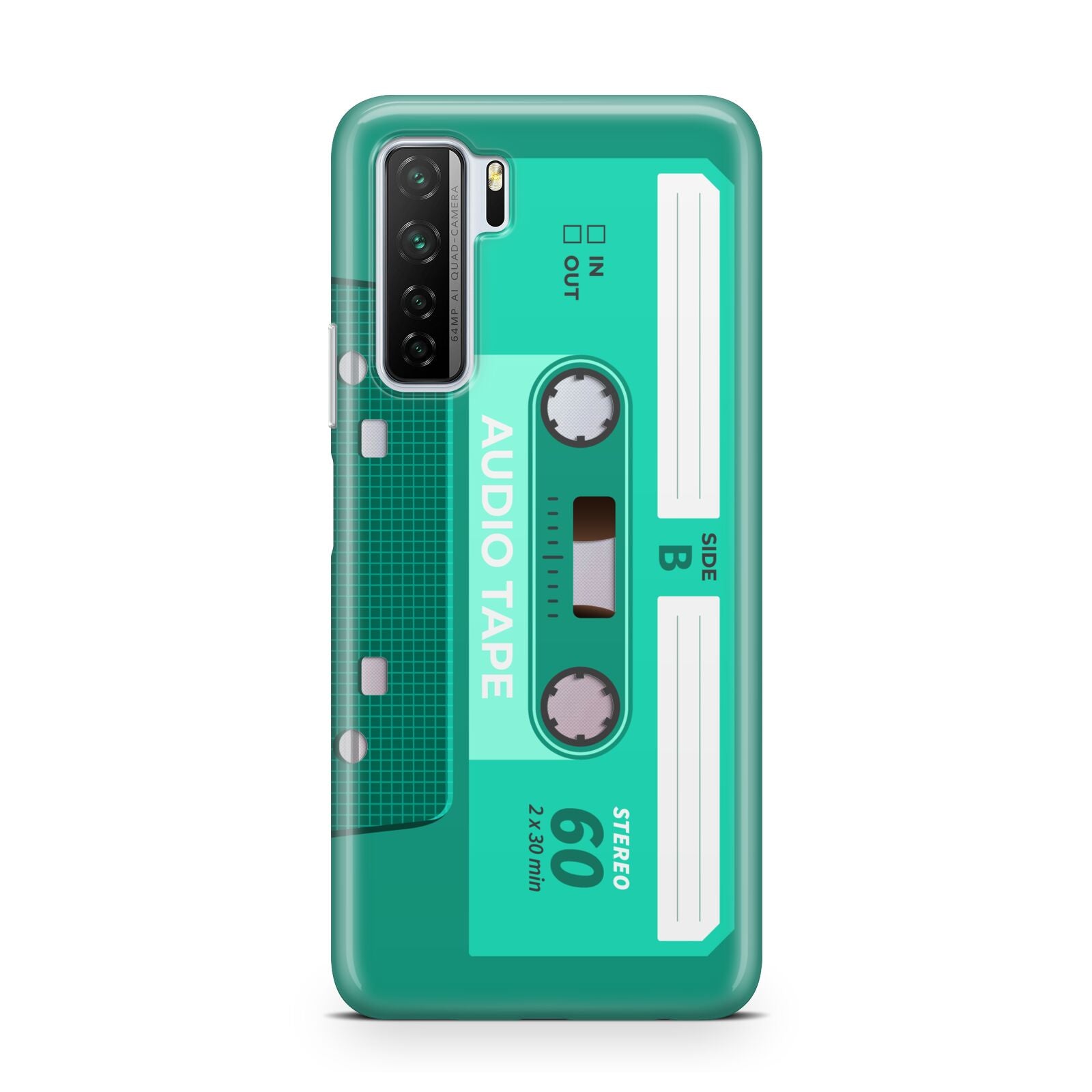Retro Green Tape Huawei P40 Lite 5G Phone Case