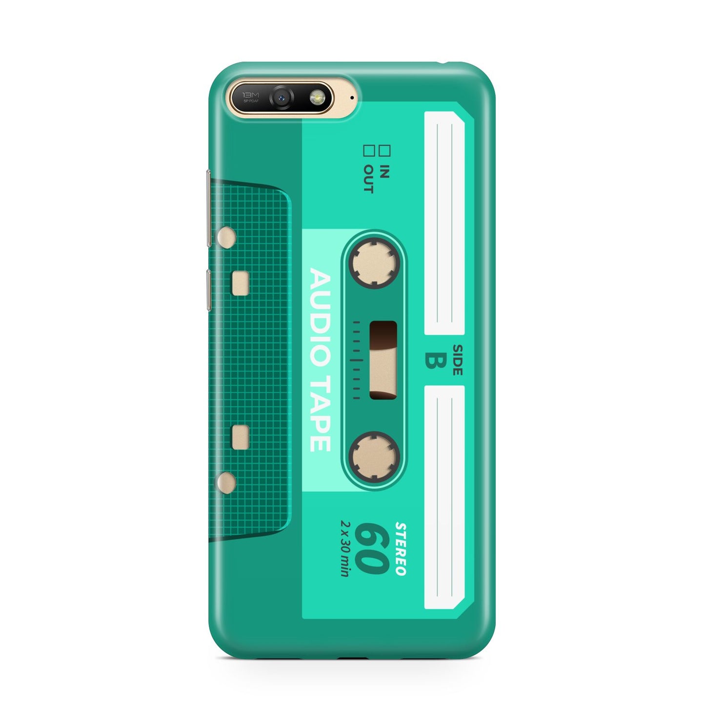 Retro Green Tape Huawei Y6 2018