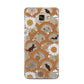 Retro Halloween Samsung Galaxy A5 2016 Case on gold phone