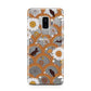 Retro Halloween Samsung Galaxy S9 Plus Case on Silver phone
