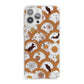 Retro Halloween iPhone 13 Pro Max Clear Bumper Case