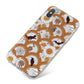 Retro Halloween iPhone X Bumper Case on Silver iPhone