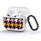 Retro Houndstooth AirPods Pro Glitter Case Side Image