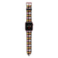 Retro Houndstooth Apple Watch Strap with Rose Gold Hardware