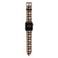 Retro Houndstooth Apple Watch Strap with Space Grey Hardware