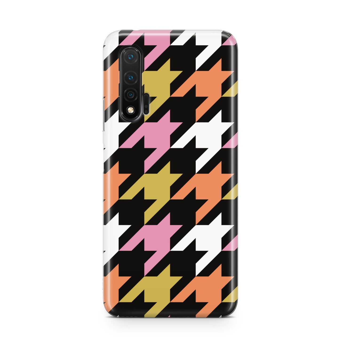 Retro Houndstooth Huawei Nova 6 Phone Case