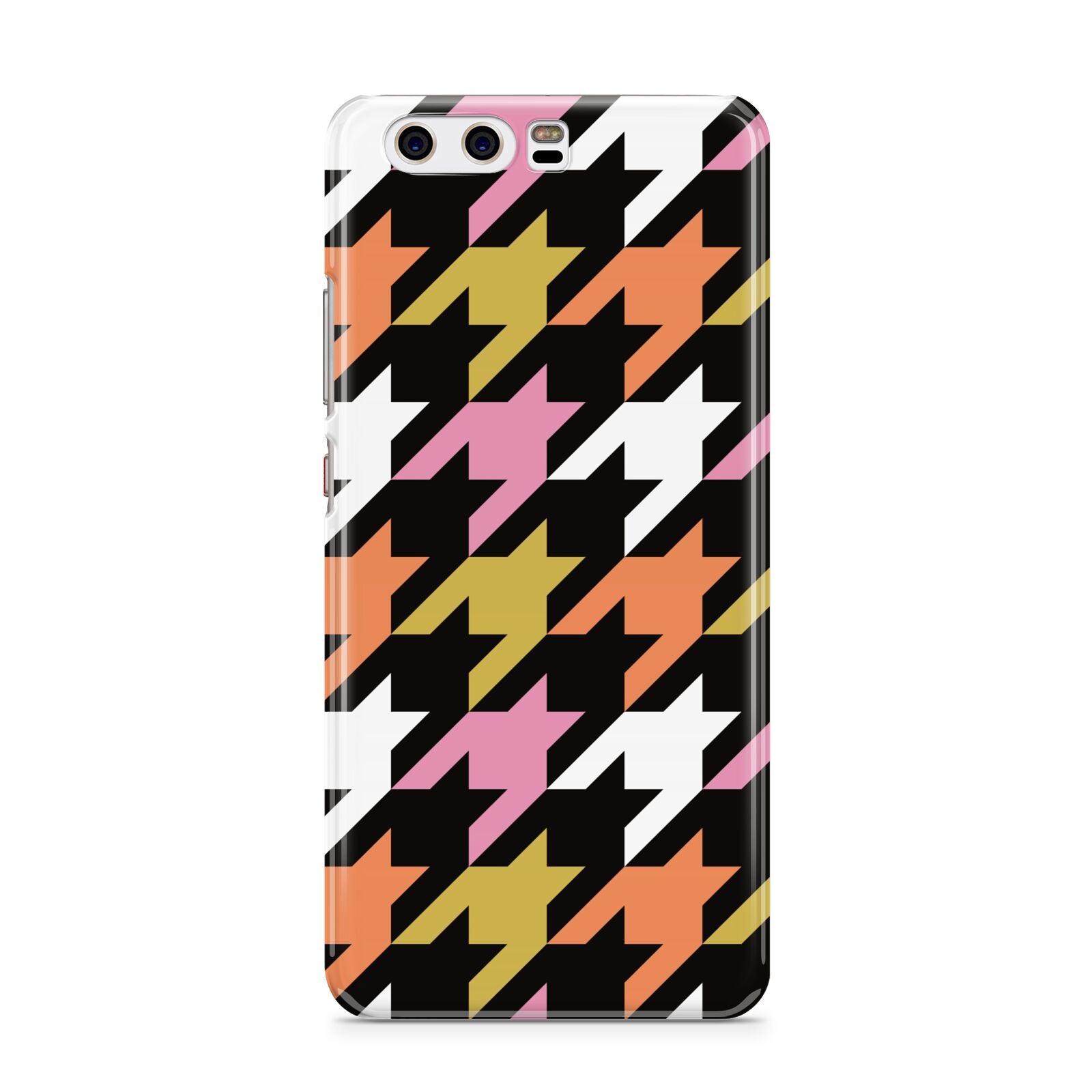 Retro Houndstooth Huawei P10 Phone Case