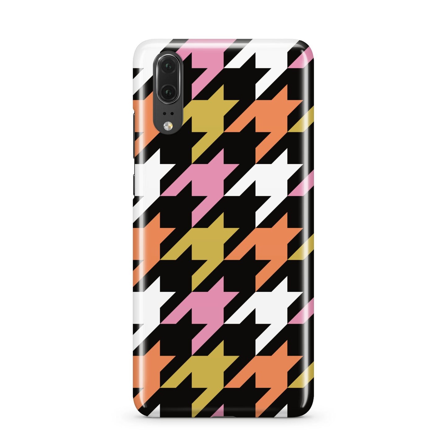 Retro Houndstooth Huawei P20 Phone Case