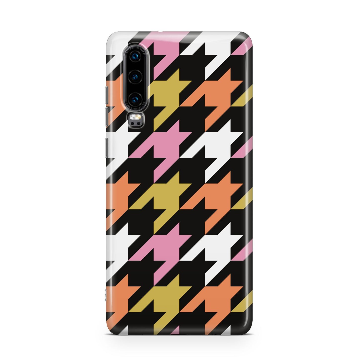 Retro Houndstooth Huawei P30 Phone Case
